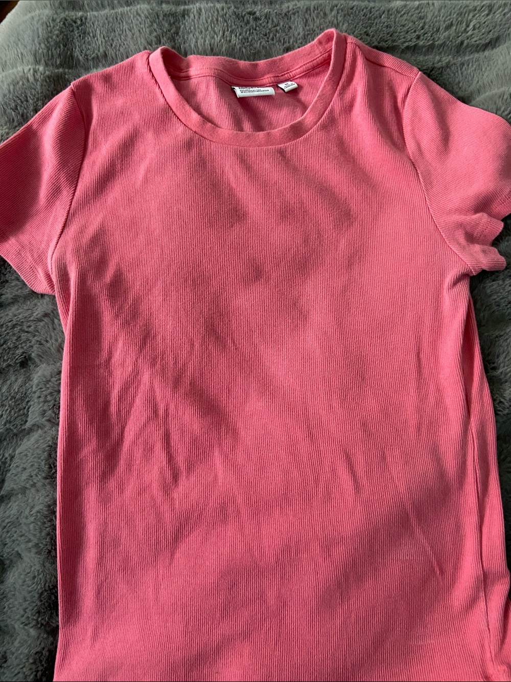 Aritzia TNA homestretch ribbed short sleeve t-shirt